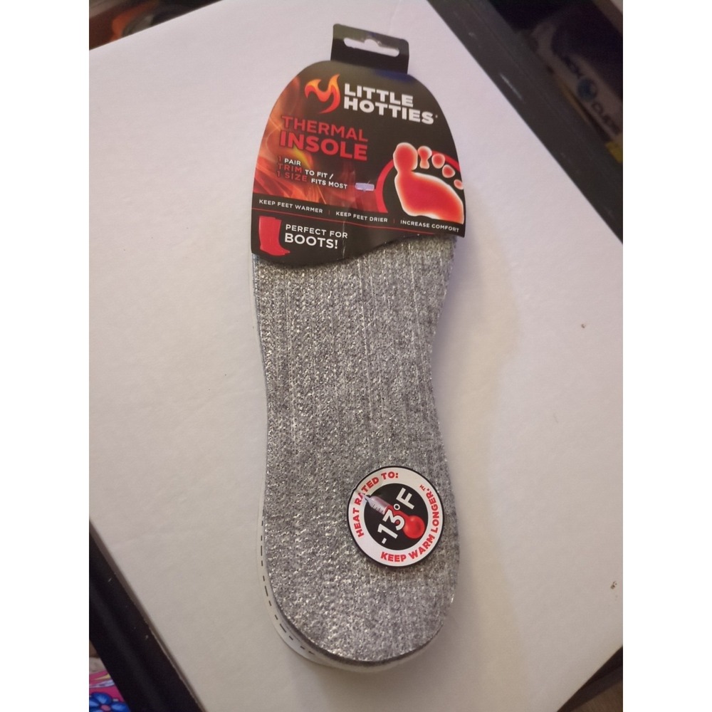 1 Pack of Little Hotties Thermal Insoles‎ For Boots *NEW*